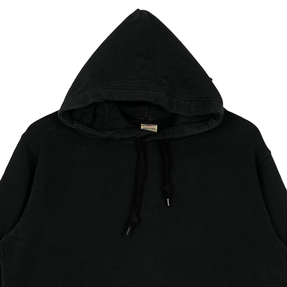 Avirex × Vintage Avirex USA Sweatshirt Hoodie Black Pullover Jumper Size L Size US L / EU 52-54 / 3 - 4 Thumbnail
