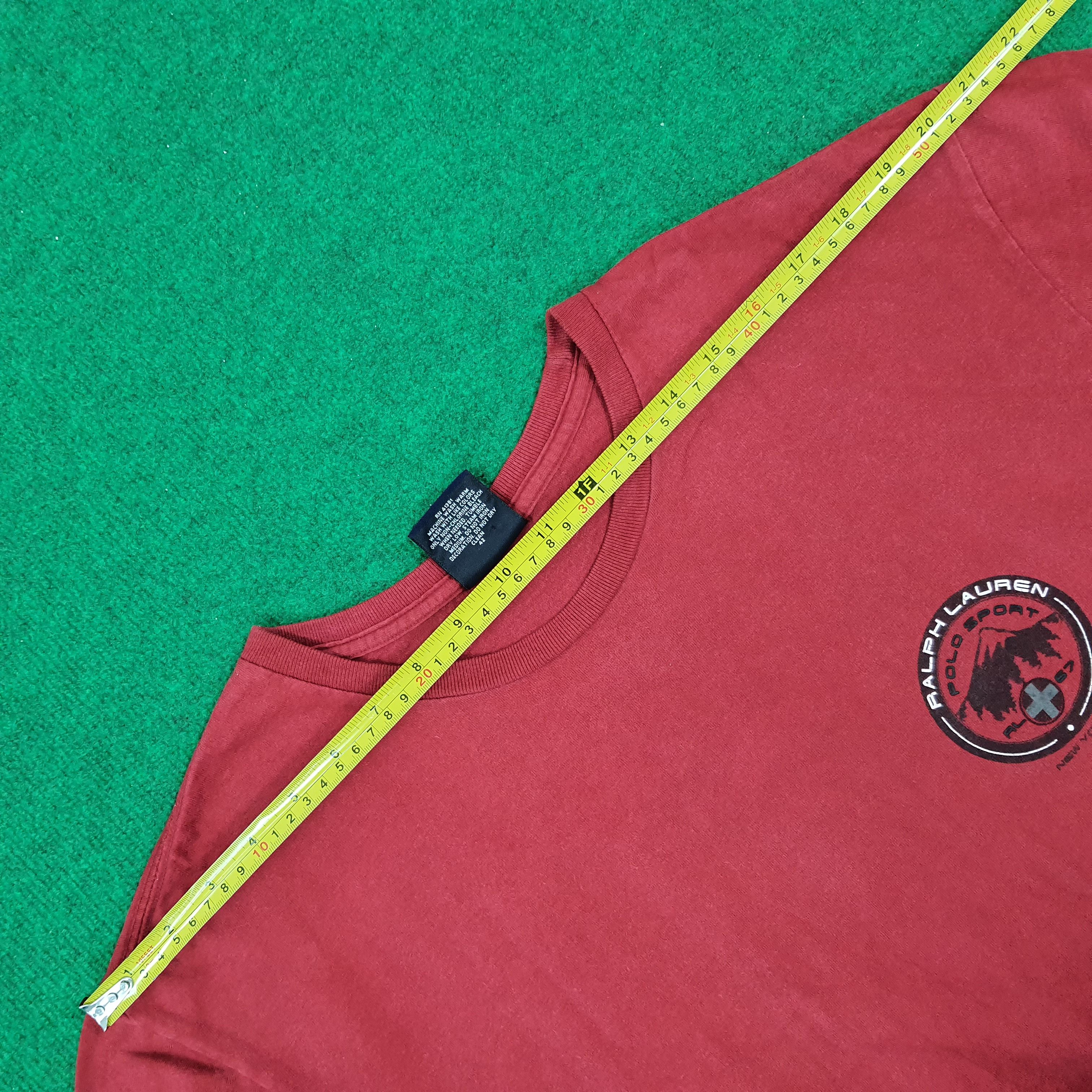 Polo Ralph Lauren × Vintage Vintage Polo Sport Ralph Lauren Long Sleeve Tshirt Size US L / EU 52-54 / 3 - 9 Thumbnail