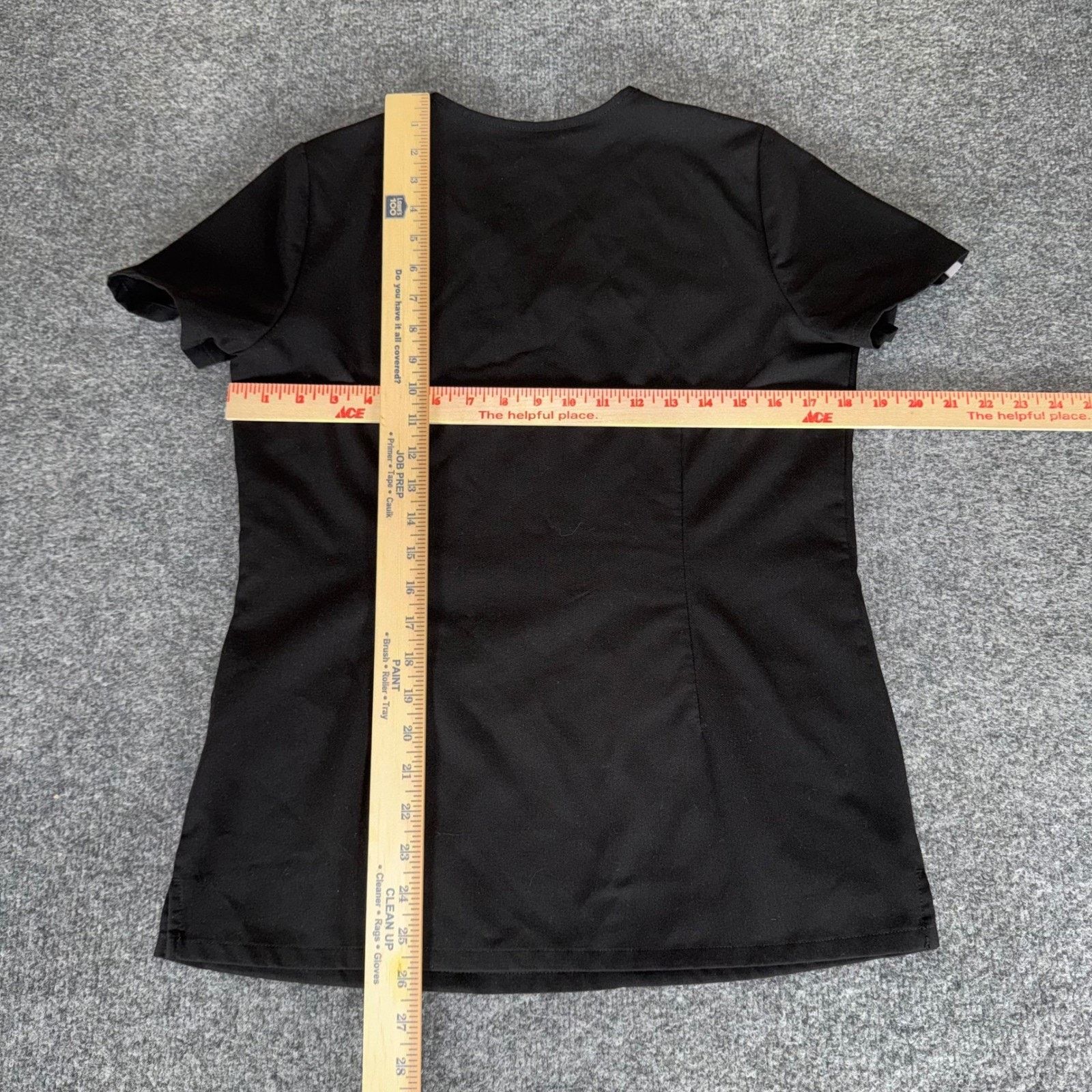 Other FIGS Casma Scrub Top Shirt Womens XS Black Medical Uniform Size XS / US 0-2 / IT 36-38 - 4 Thumbnail