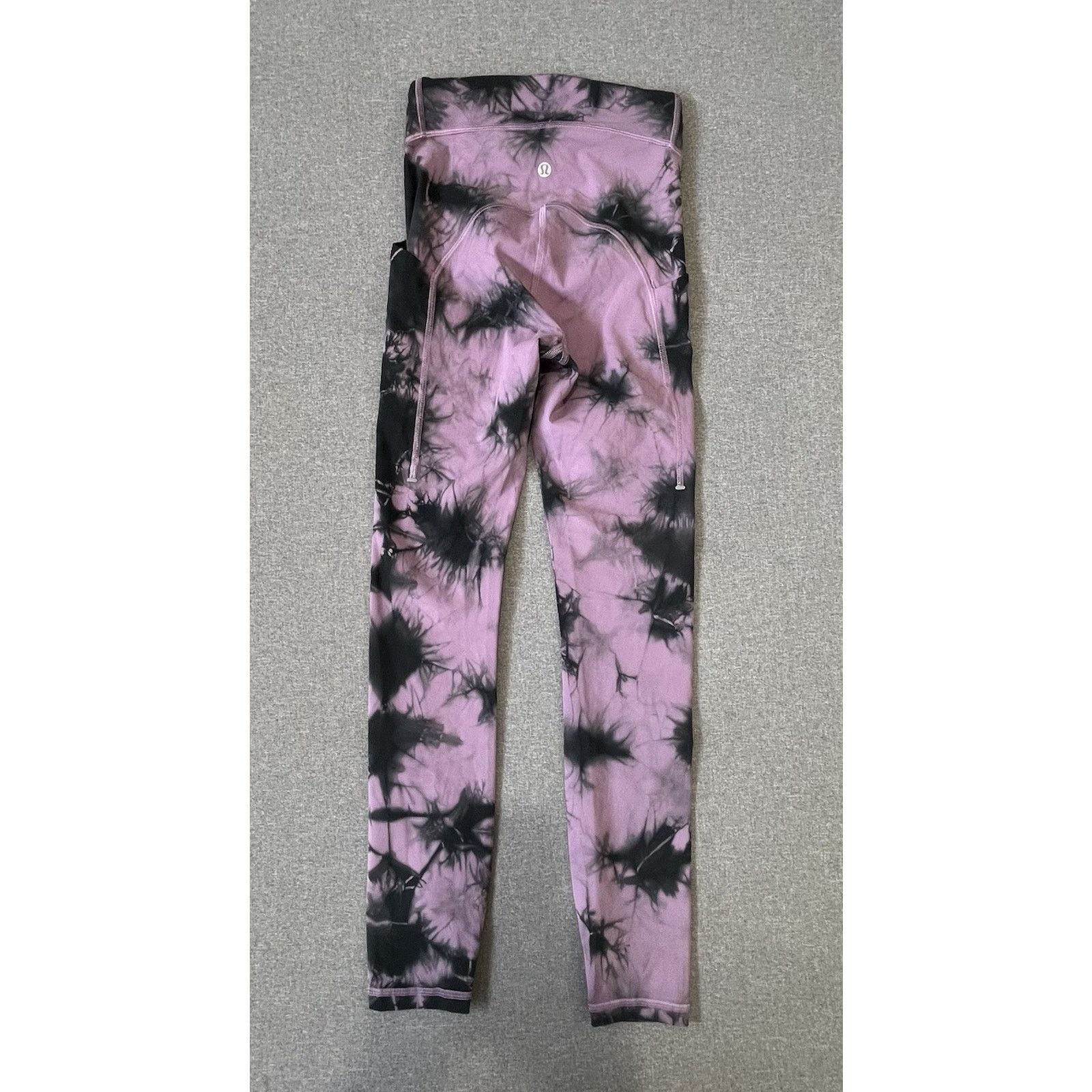 Lululemon Lululemon Power Thru High-Rise Tight Purple Tie Dye Size 2 Size 26" / US 2 / IT 38 - 2 Thumbnail