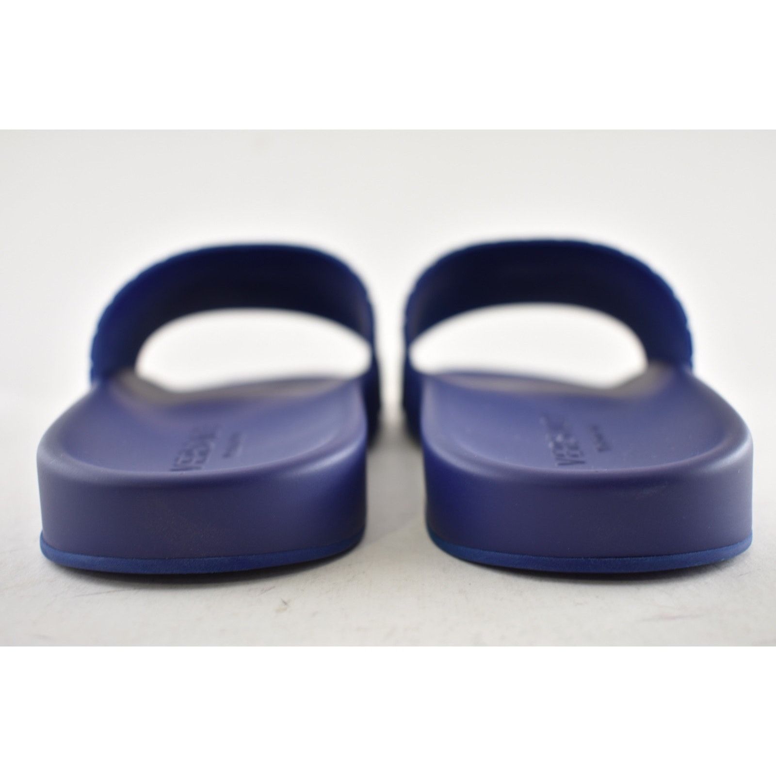 Versace Versace Medusa Palazzo Blue Rubber Slide Sandal 44 11 Size US 11 / EU 44 - 14 Thumbnail