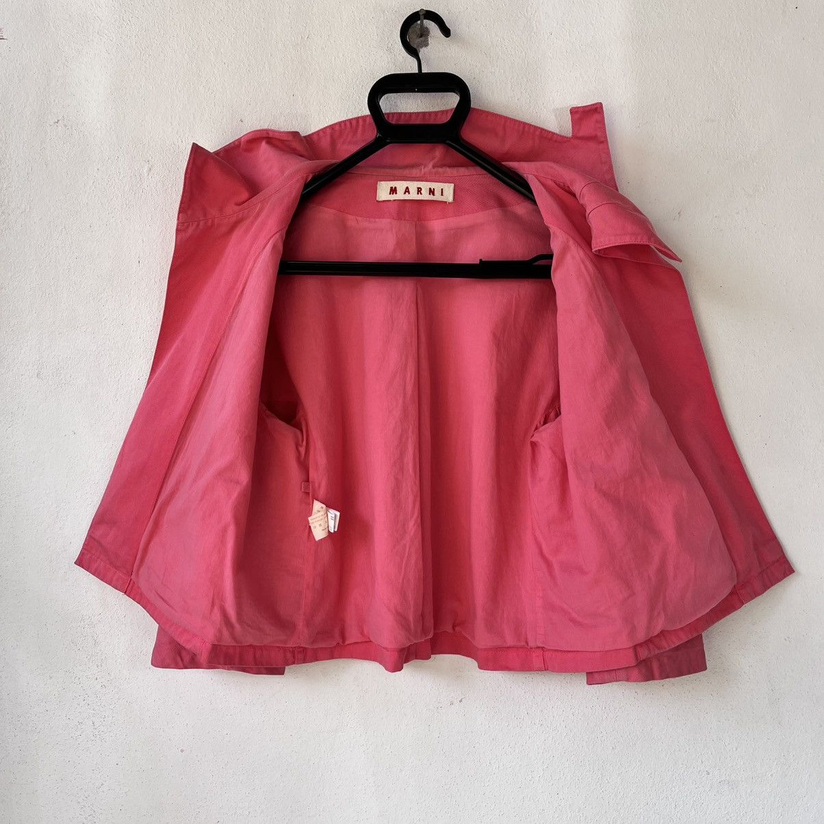 Marni Marni Cropped Peter Pan Collar Cotton Jacket Made in Italy Size XS / US 0-2 / IT 36-38 - 5 Thumbnail