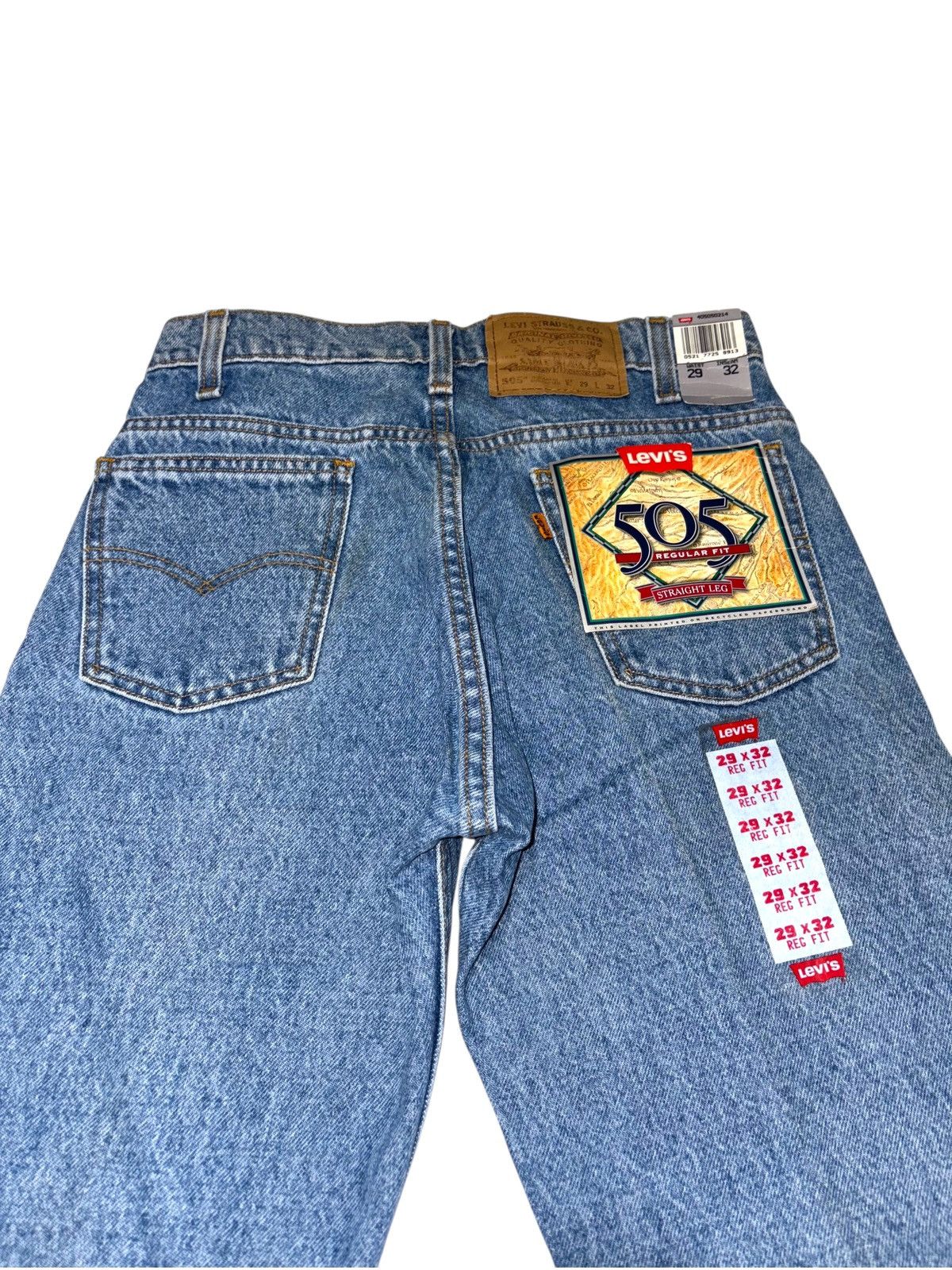 Levi's 30x30 29x32 90s Levis Orange Tab 505 Lot Denim Bundle USA Size US 30 / EU 46 - 9 Thumbnail
