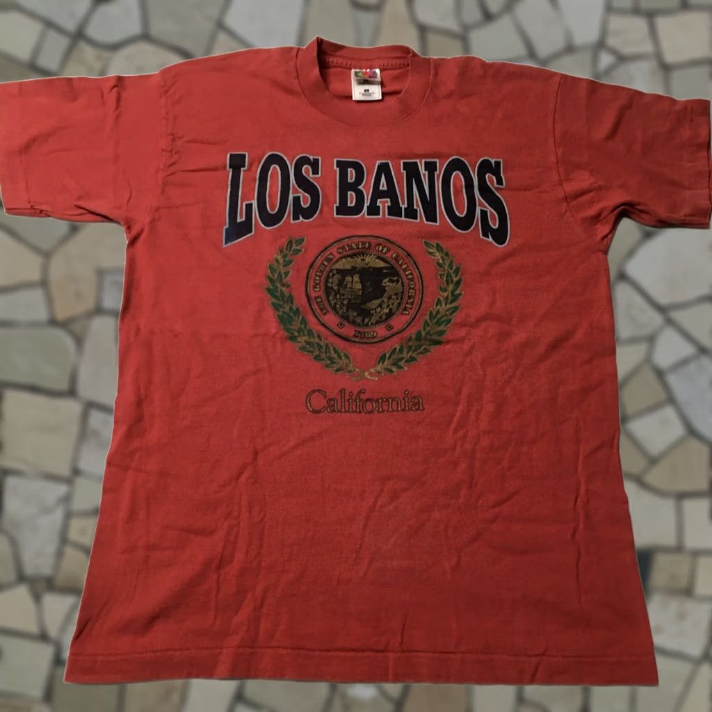 Fruit Of The Loom VINTAGE Fruit of the Loom T-Shirt Men Red 1990s 1994 1769 Basketball Logo Shirt XS? Size US L / EU 52-54 / 3 - 1 Thumbnail