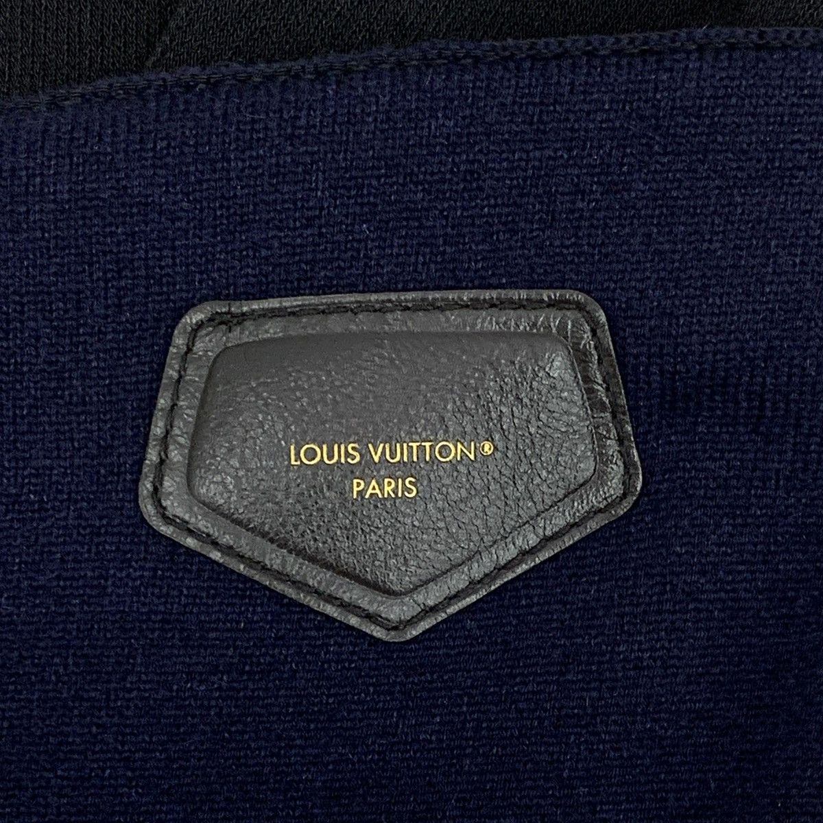 Louis Vuitton Louis Vuitton 2023 Navy Long Wool Skirt K26WX Size 27" / US 4 / IT 40 - 5 Thumbnail