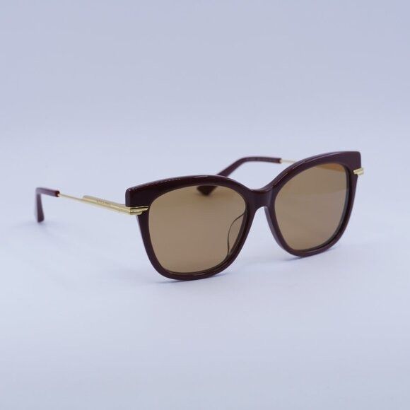 Bottega Veneta 🕶️ New Bottega Veneta BV1296SA 004 Sunglasses - Bordeaux Size ONE SIZE - 8 Thumbnail