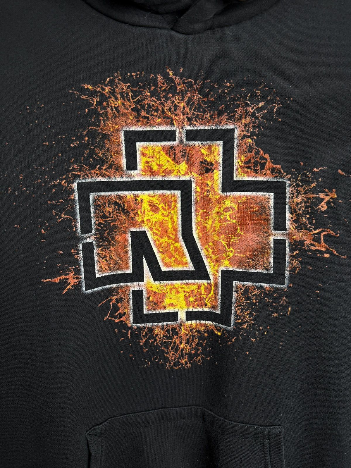 Band Tees Vintage Rammstein Hoodie Logo 00s Size US L / EU 52-54 / 3 - 6 Thumbnail
