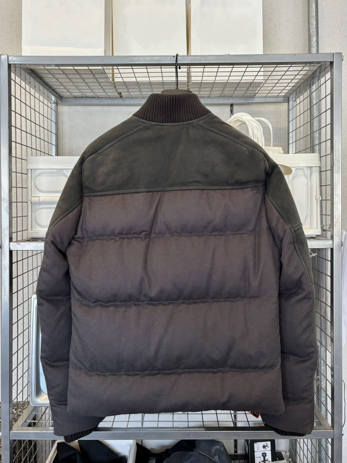 Berluti Berluti 17AW leather suede puffer jacket Size US S / EU 44-46 / 1 - 2 Thumbnail