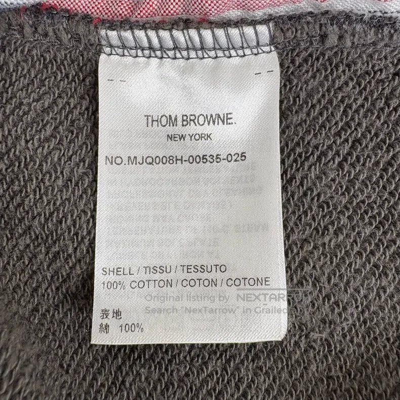 Thom Browne Thom Browne size 1 Grey Knit Track Pants Size US 30 / EU 46 - 5 Thumbnail