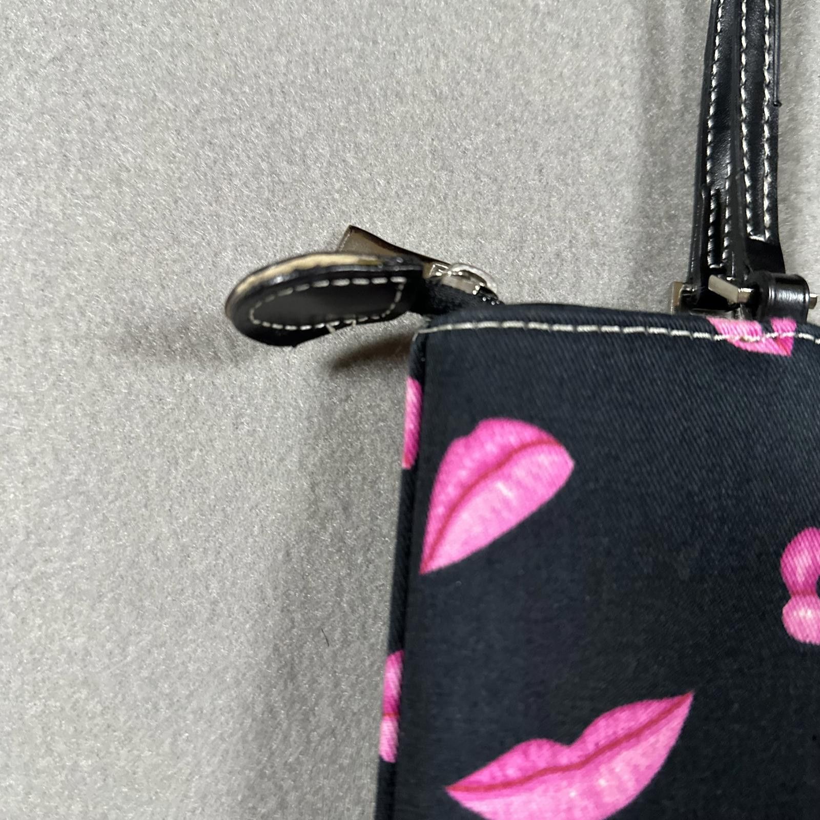 Other Shoulder Bag Lips Pink And Black Y2K Size ONE SIZE - 4 Thumbnail