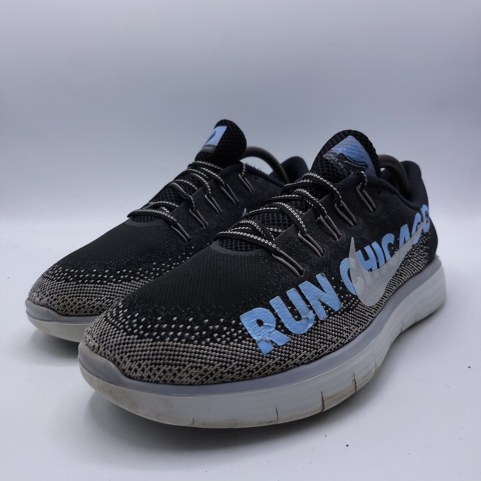 Nike Nike Free RN Distance Shoe Mens Size 9.5 849662-004 Black Size US 9.5 / EU 42-43 - 1 Thumbnail