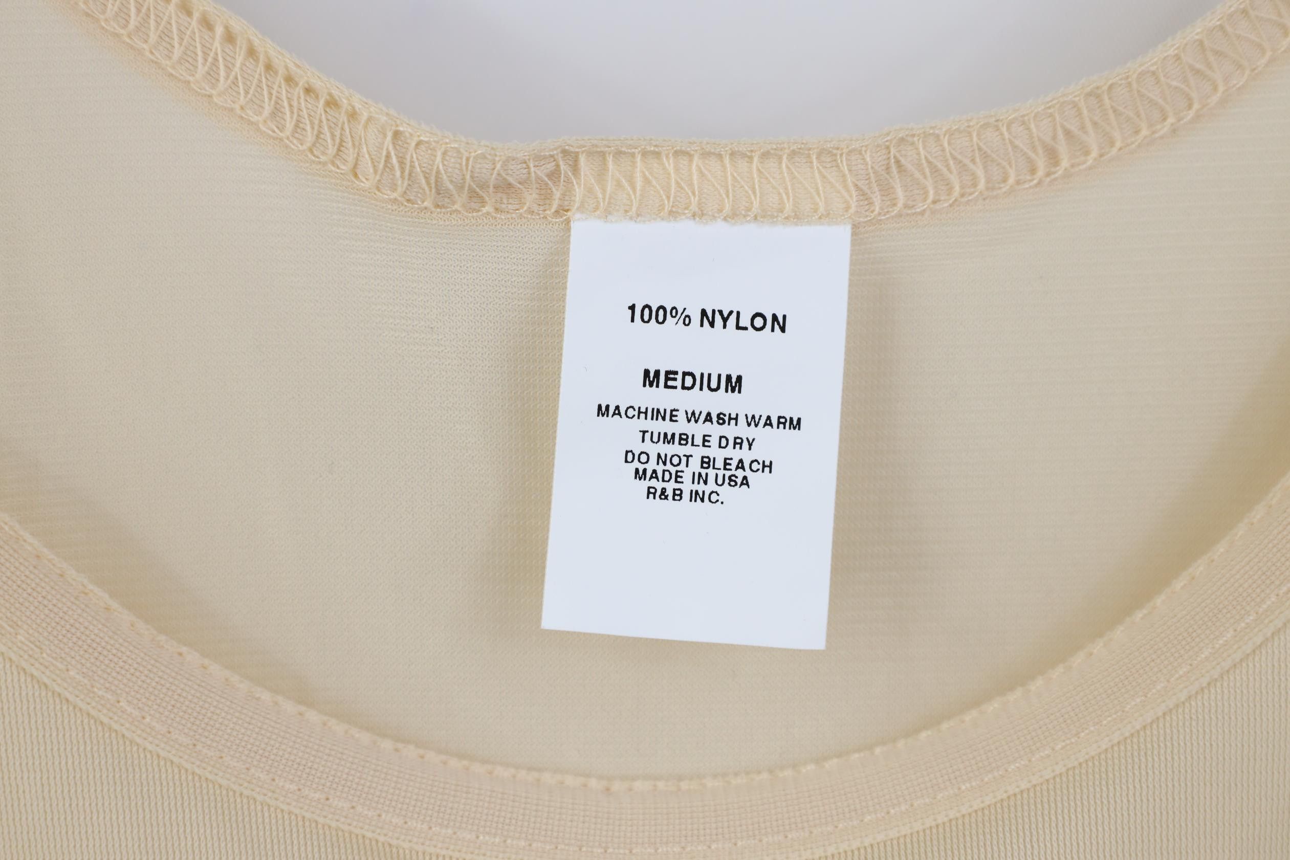 Vintage Deadstock Vintage 70s Streetwear Nylon Tank Top T-Shirt USA Size US M / EU 48-50 / 2 - 4 Thumbnail