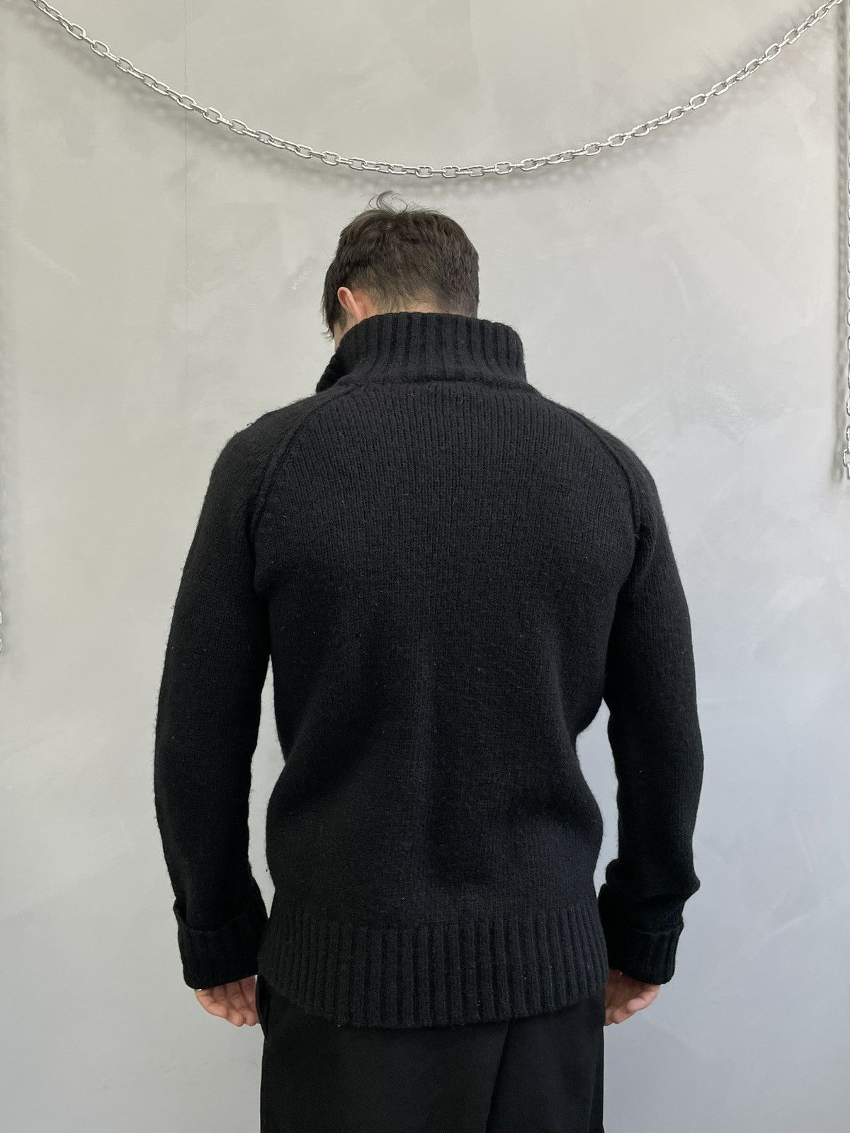 Diesel Rare y2k diesel wool zip sweater hype Size US XL / EU 56 / 4 - 7 Thumbnail