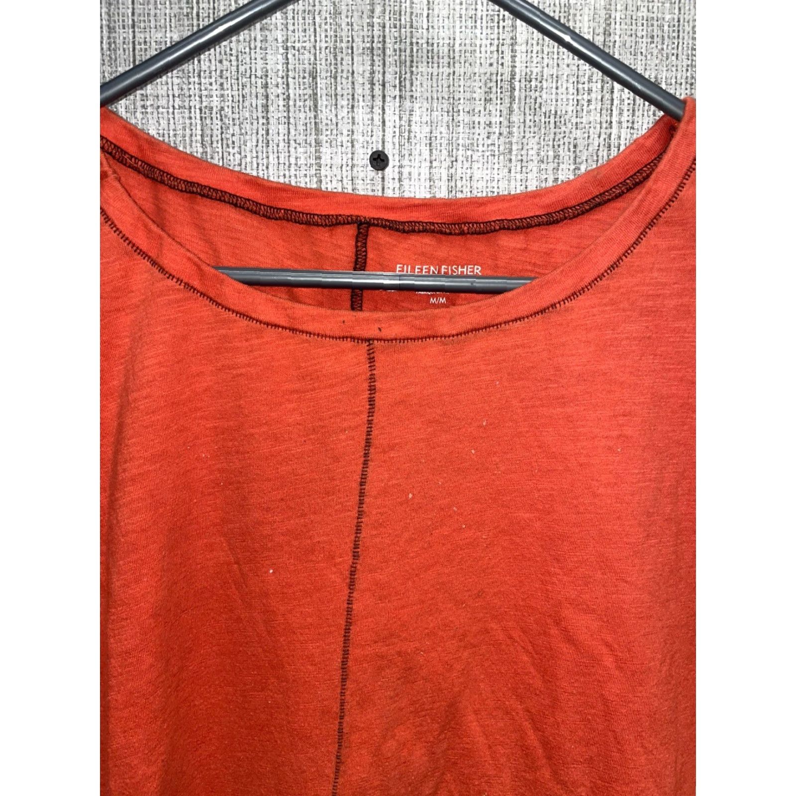 Eileen Fisher Eileen Fisher Shirt Womens M Orange T-Shirt Size M / US 6-8 / IT 42-44 - 2 Thumbnail
