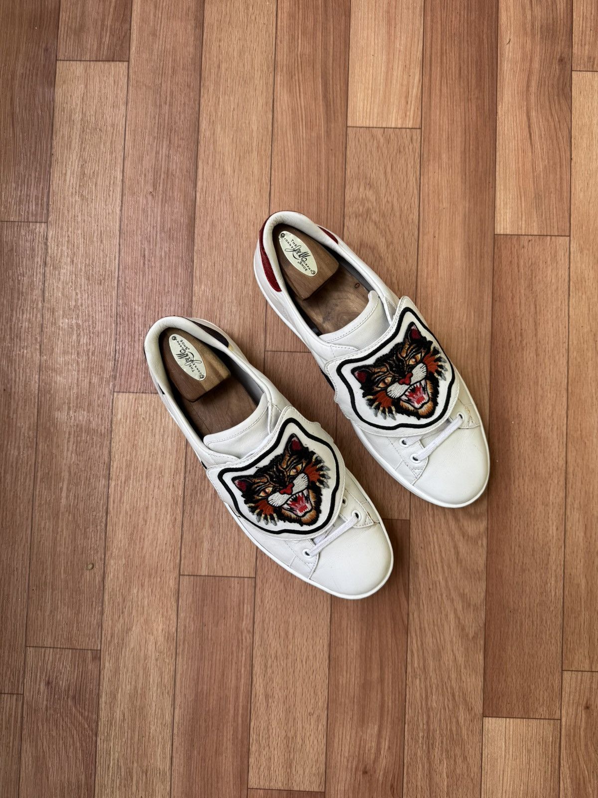 Gucci Gucci Tiger patch Sneakers Size US 8 / EU 41 - 3 Thumbnail