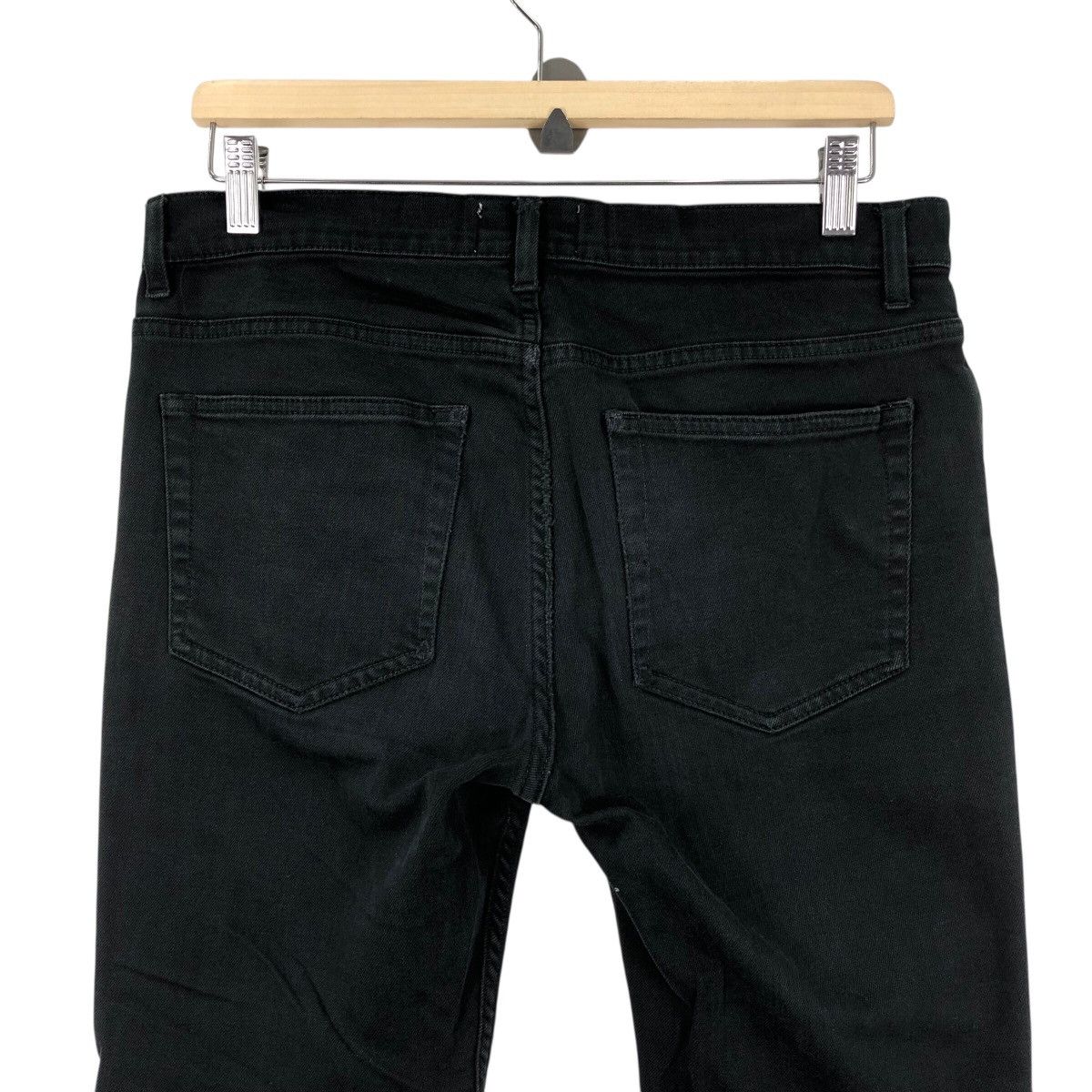Acne Studios Luxury Swedish Designer ACNE STUDIOS Slim Fit Black Jeans Size US 33 - 5 Thumbnail