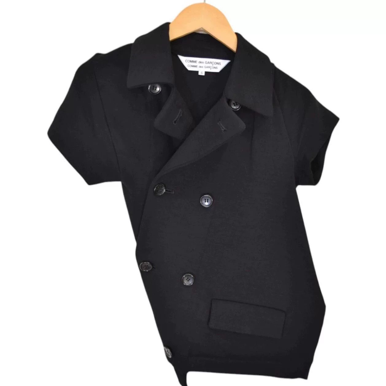 Comme des Garcons COMME des GARCONS Twisted Wool Knit Coat Size S / US 4 / IT 40 - 1 Thumbnail