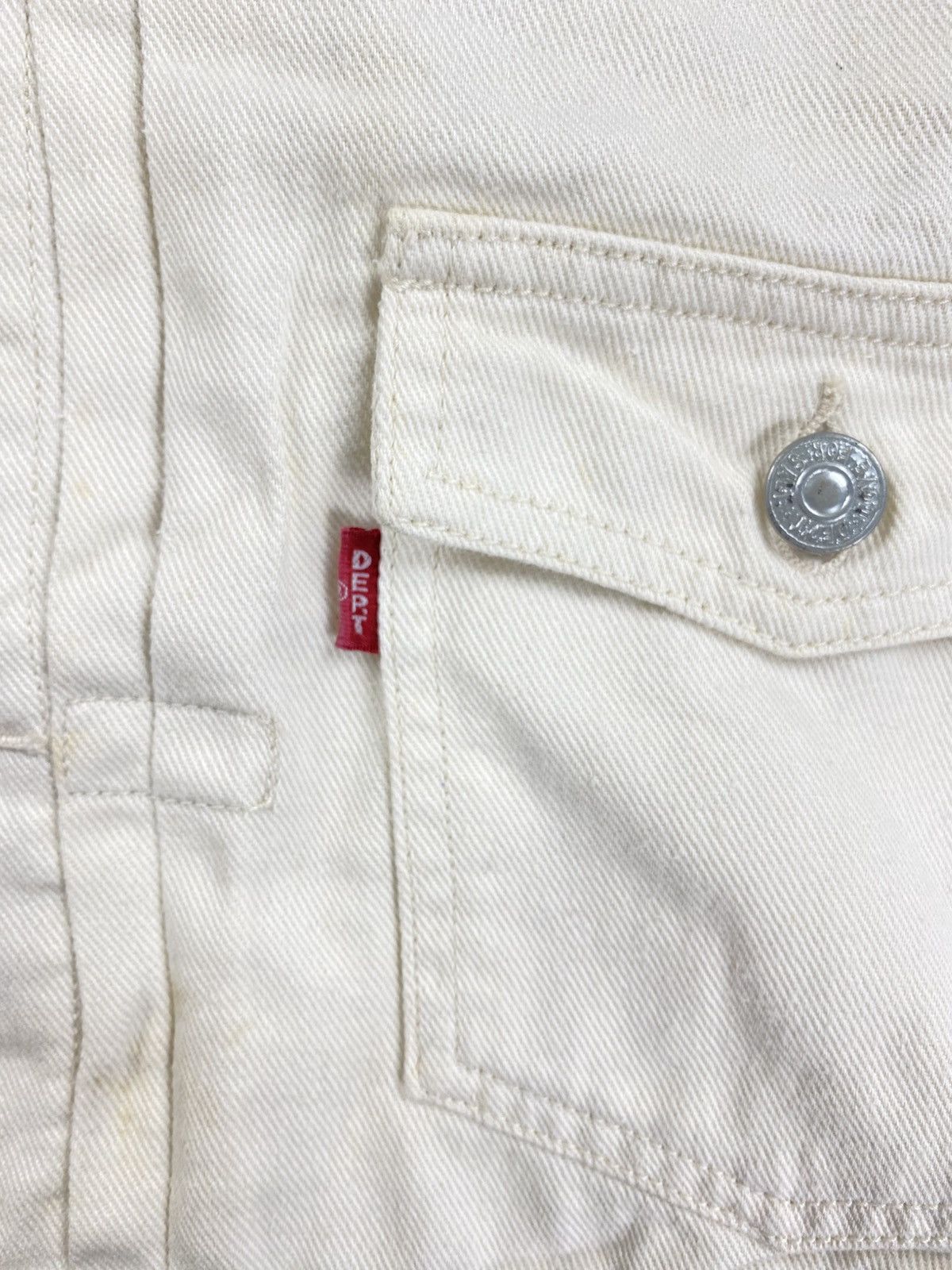 Japanese Brand Vintage Dept Cropped Cotton Button Up Jacket Size US M / EU 48-50 / 2 - 8 Thumbnail