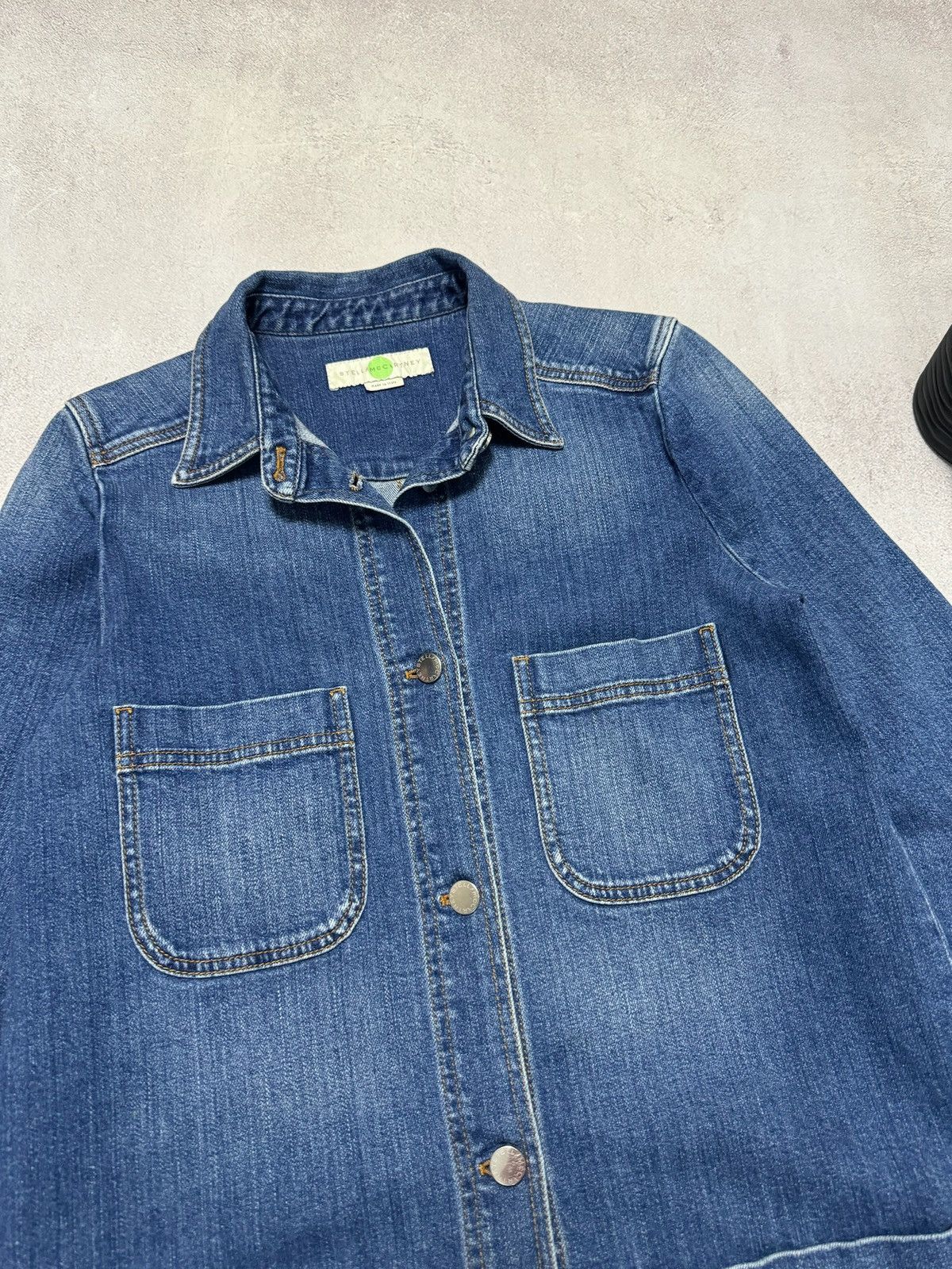 Stella McCartney Stella McCartney Denim Jacket Dress Women 40 Size Size M / US 6-8 / IT 42-44 - 3 Thumbnail