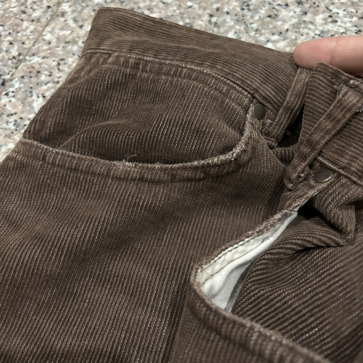 Bape × Vintage Corduroy Carpenter Pants Size US 34 / EU 50 - 9 Thumbnail