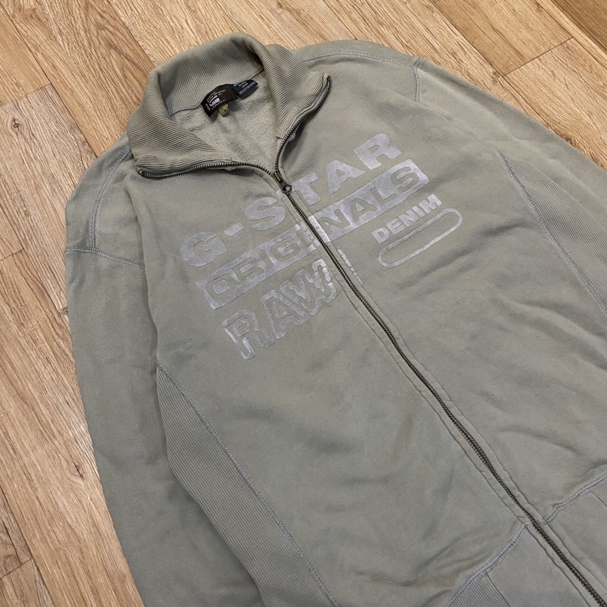 G-Star G Star Raw Deveploment Y2K Zip Up Sweatershirt Size US L / EU 52-54 / 3 - 3 Thumbnail