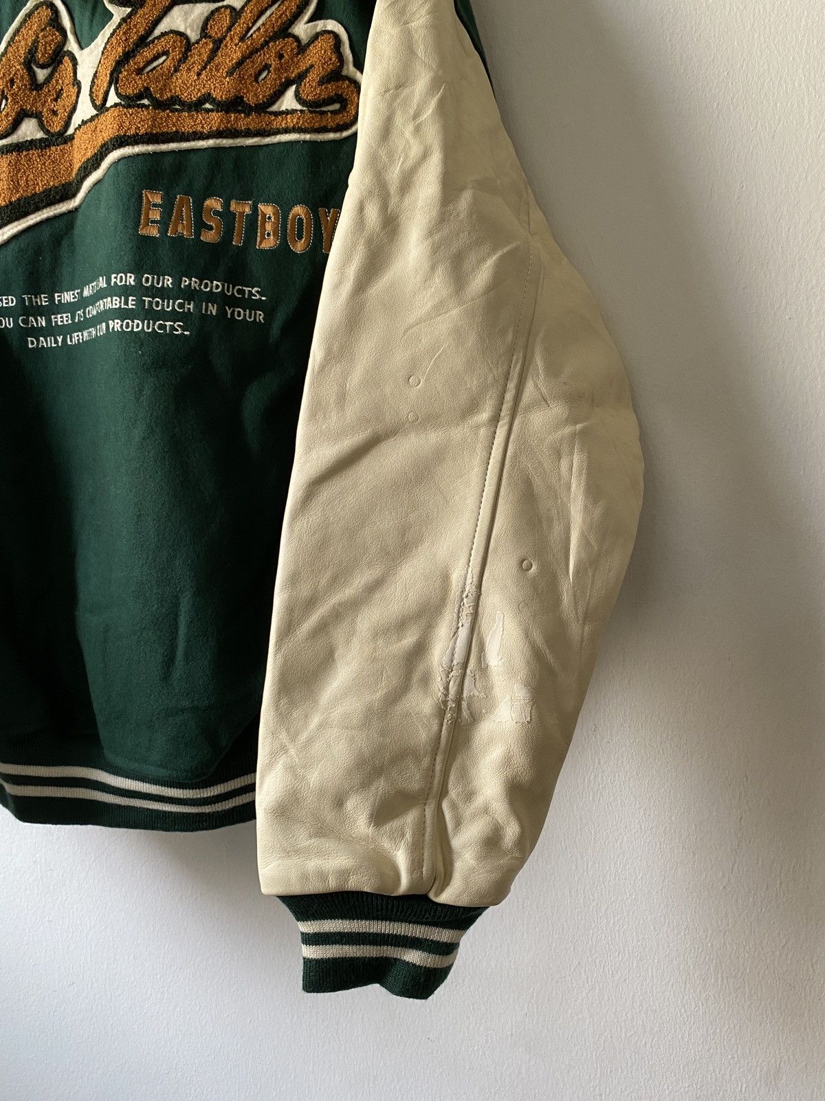 Vintage Vintage East Boy Bobs Taylor Hoodie Varsity Jacket Size US L / EU 52-54 / 3 - 10 Thumbnail
