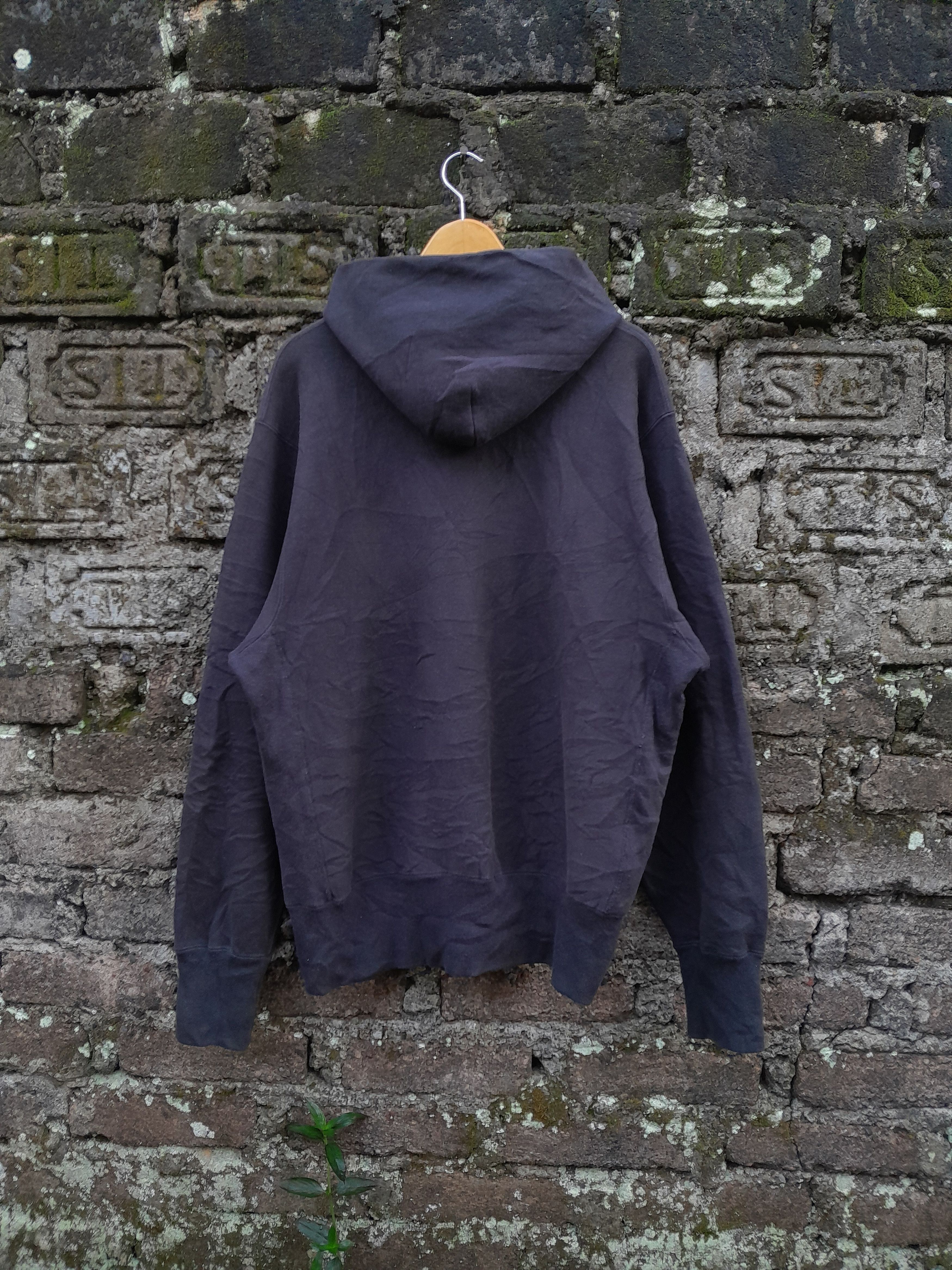 Camber Vintage 90s Blank faded black Camber reverse weave hoodie Size US L / EU 52-54 / 3 - 2 Thumbnail
