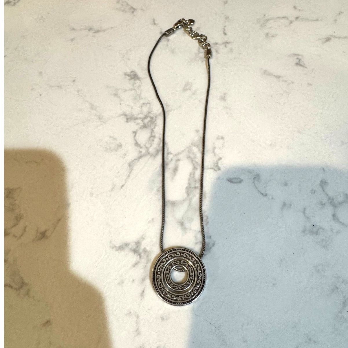 Brighton Brighton Central Park silver-plated medallion necklace Size ONE SIZE - 2 Thumbnail
