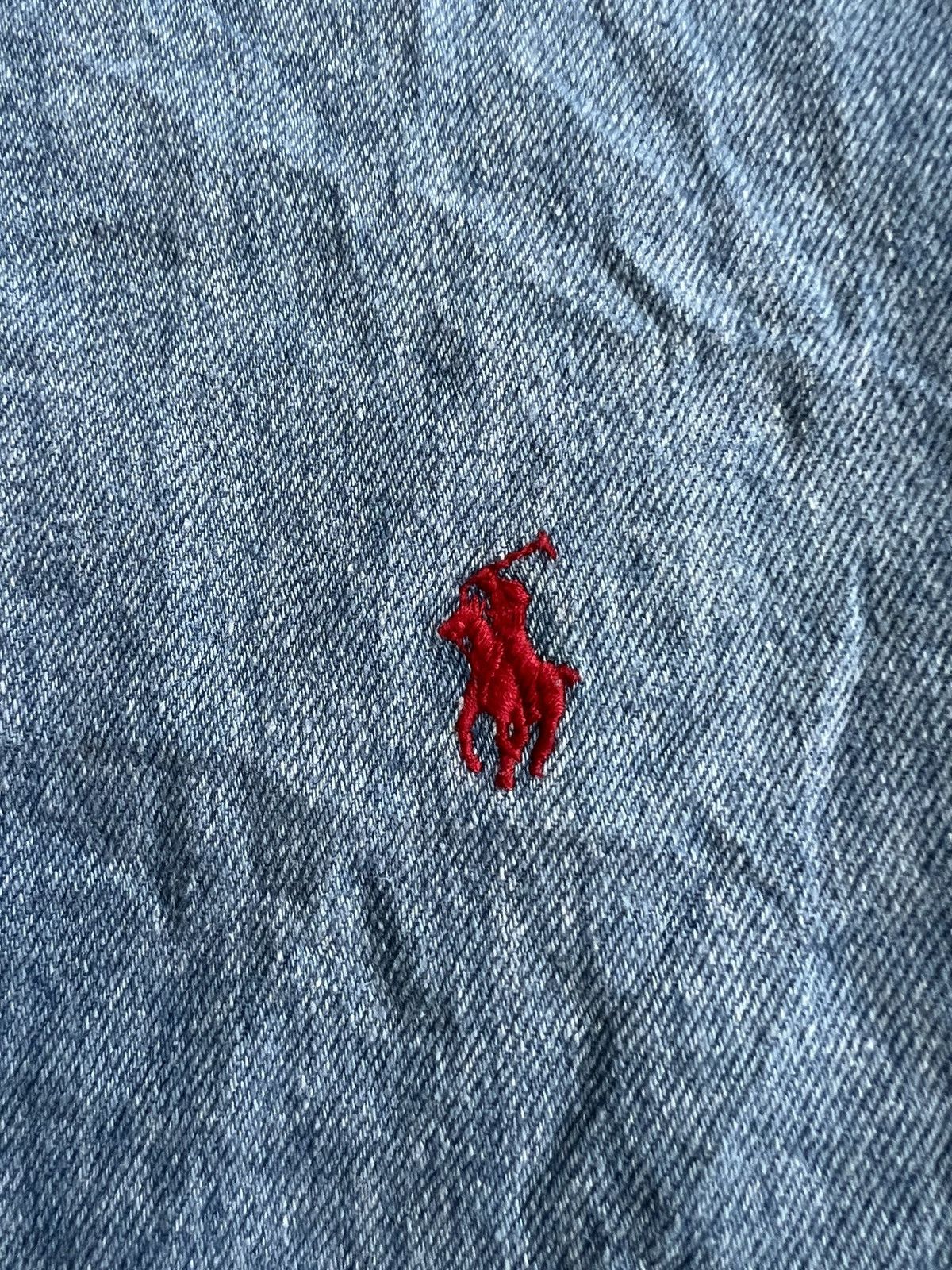 Polo Ralph Lauren Vintage 90s Polo Country Ralph Lauren Denim Work Shirt Jkt Size US M / EU 48-50 / 2 - 6 Thumbnail