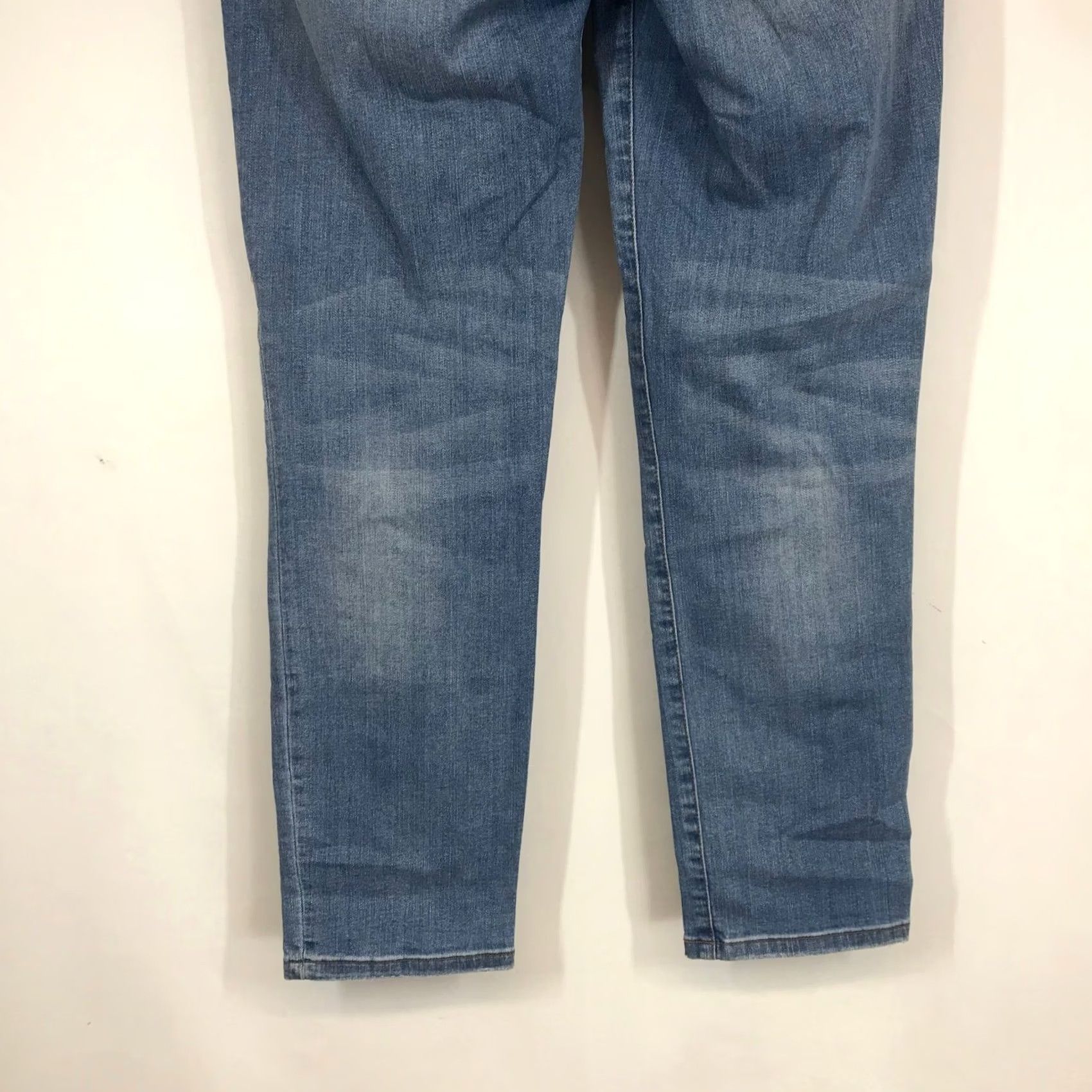 Vintage KUT from the Kloth Jeans Womens 8 Blue Catherine High Rise Boyfriend Distressed Button Fly Size 30" / US 8 / IT 44 - 6 Thumbnail