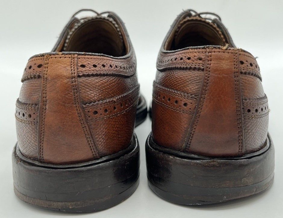 Florsheim Florsheim Imperial Vintage 9.5E Longwing Wingtip Gunbo0at Size US 9.5 / EU 42-43 - 4 Thumbnail