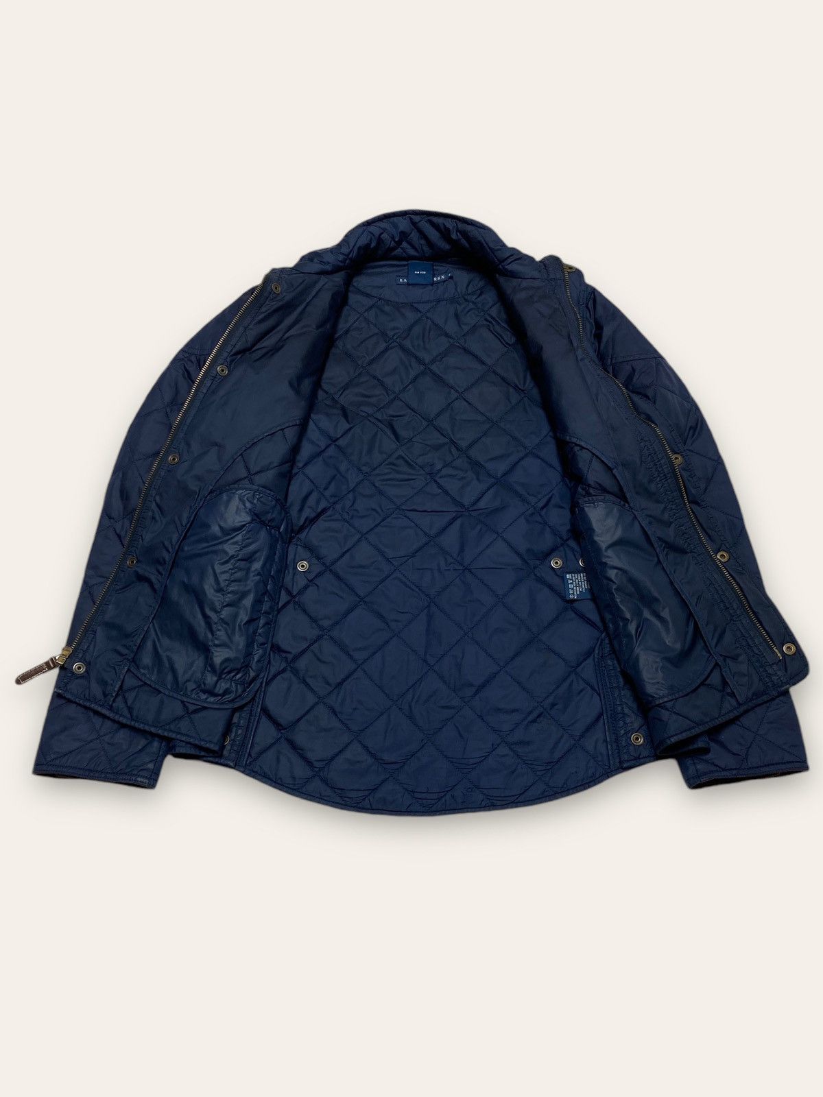 Ralph Lauren Vintage RALPH LAUREN QUILTED Jacket Navy Colour Size S / US 4 / IT 40 - 4 Thumbnail
