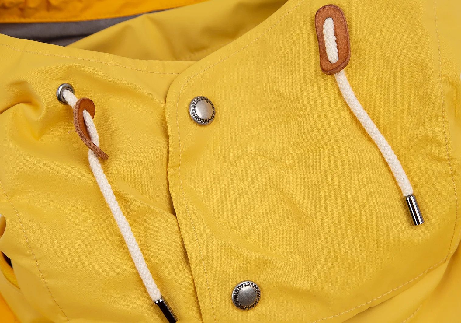 Junya Watanabe Camo Panel Nylon Taffeta Mountain Jacket Yellow L Size US L / EU 52-54 / 3 - 3 Thumbnail