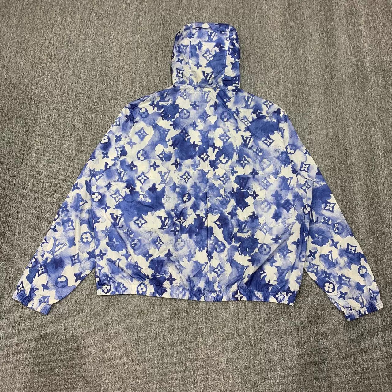 Louis Vuitton LV Blue Ink Monogram Shell Jacket 54NWT Rare JZ887 Size US L / EU 52-54 / 3 - 2 Thumbnail