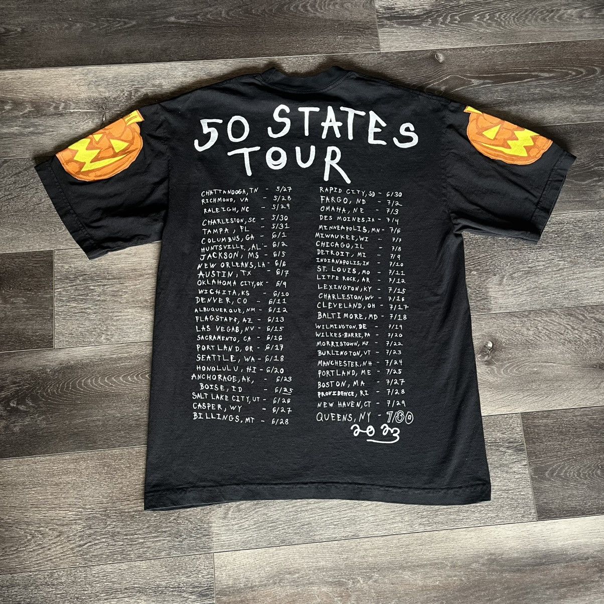 Asspizza Asspizza 2023 Goblin 50 States Tour Graphic Logo T Shirt USA Size US M / EU 48-50 / 2 - 2 Thumbnail