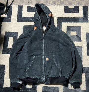 Vintage carhartt jacket grunge outerwear