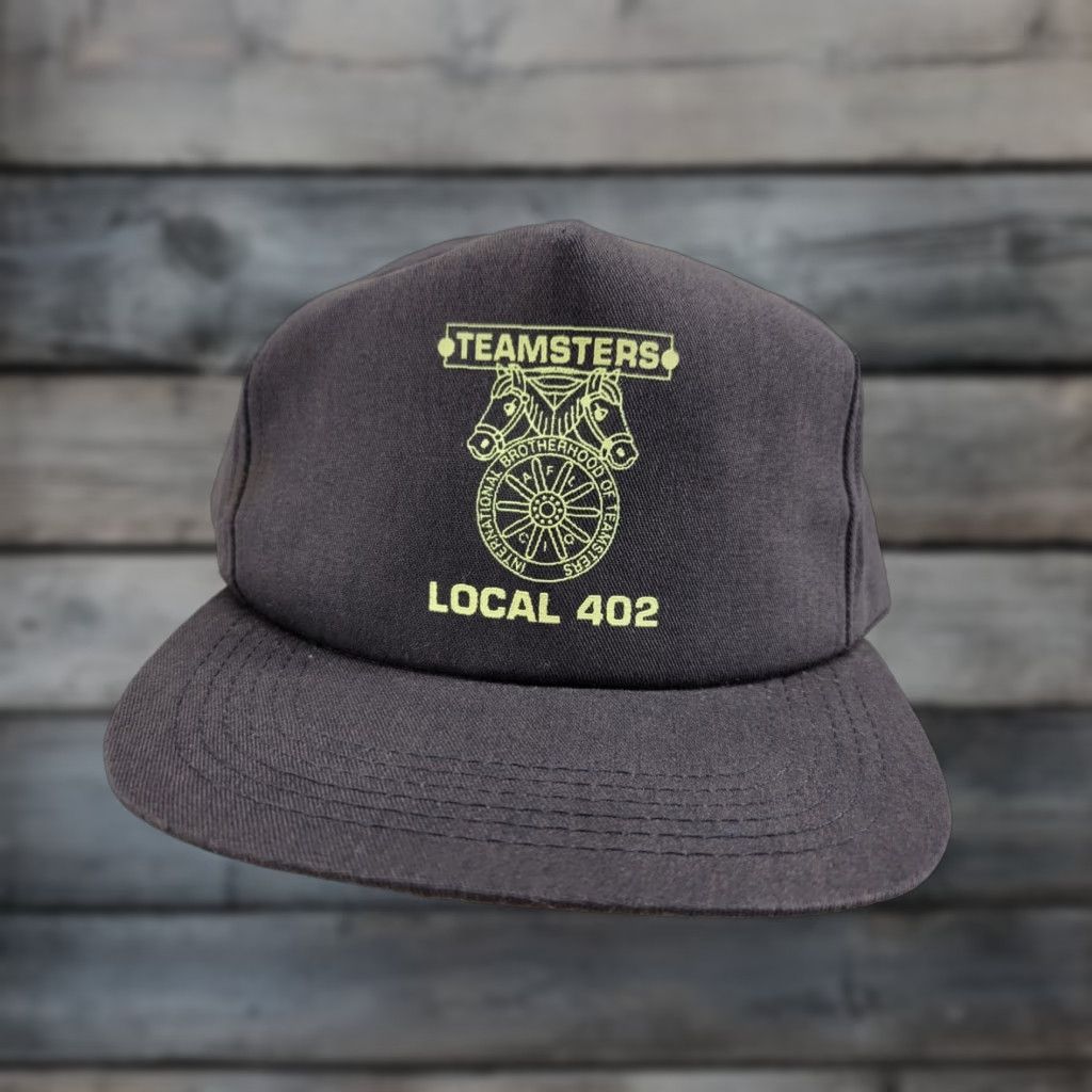 Vintage VINTAGE Legend Trucker Hat Black Local 402 Teamsters Logo Adjustable Men Size ONE SIZE - 1 Thumbnail