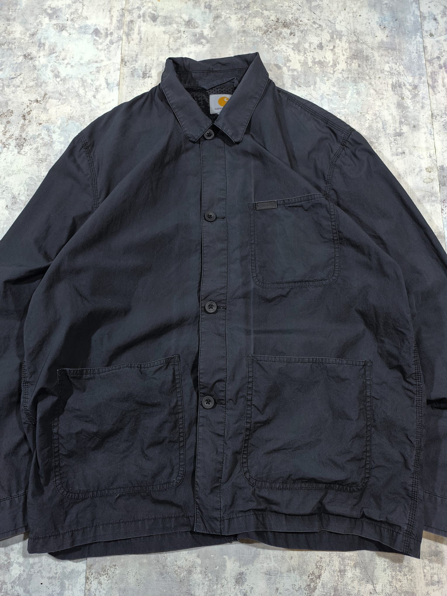 Carhartt Carhartt Wip Fynn Light Jacket Workwear Faded Black Size US XL / EU 56 / 4 - 3 Thumbnail