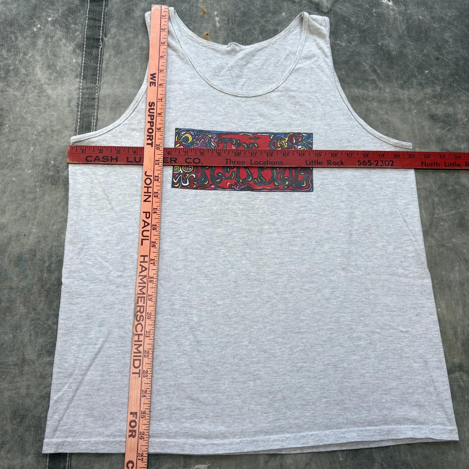 Vintage Vintage 90s The Red Bar Abstract Art Florida Beer Tank Top Size US L / EU 52-54 / 3 - 3 Thumbnail