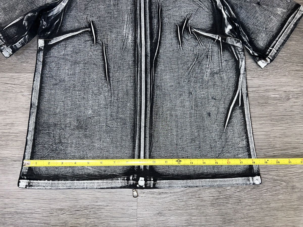 McQ Alexander McQueen Alexander McQueen Denim Short Sleeve Zip-up Jacket Prototype Size S / US 4 / IT 40 - 5 Thumbnail