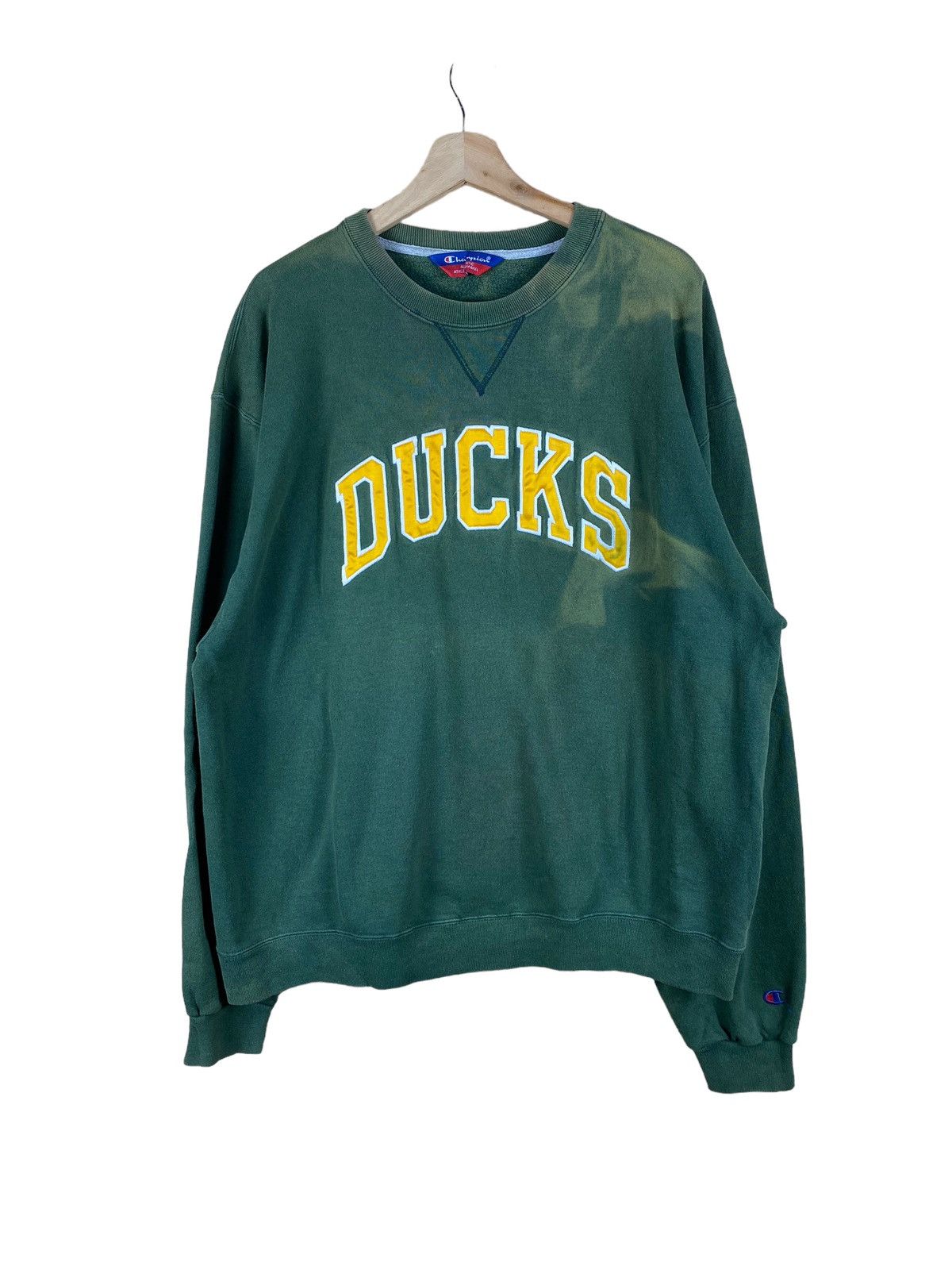 Champion VINTAGE CHAMPION DUCKS DISTRESSED SUNFADED SWEATSHIRT Size US XL / EU 56 / 4 - 1 Thumbnail