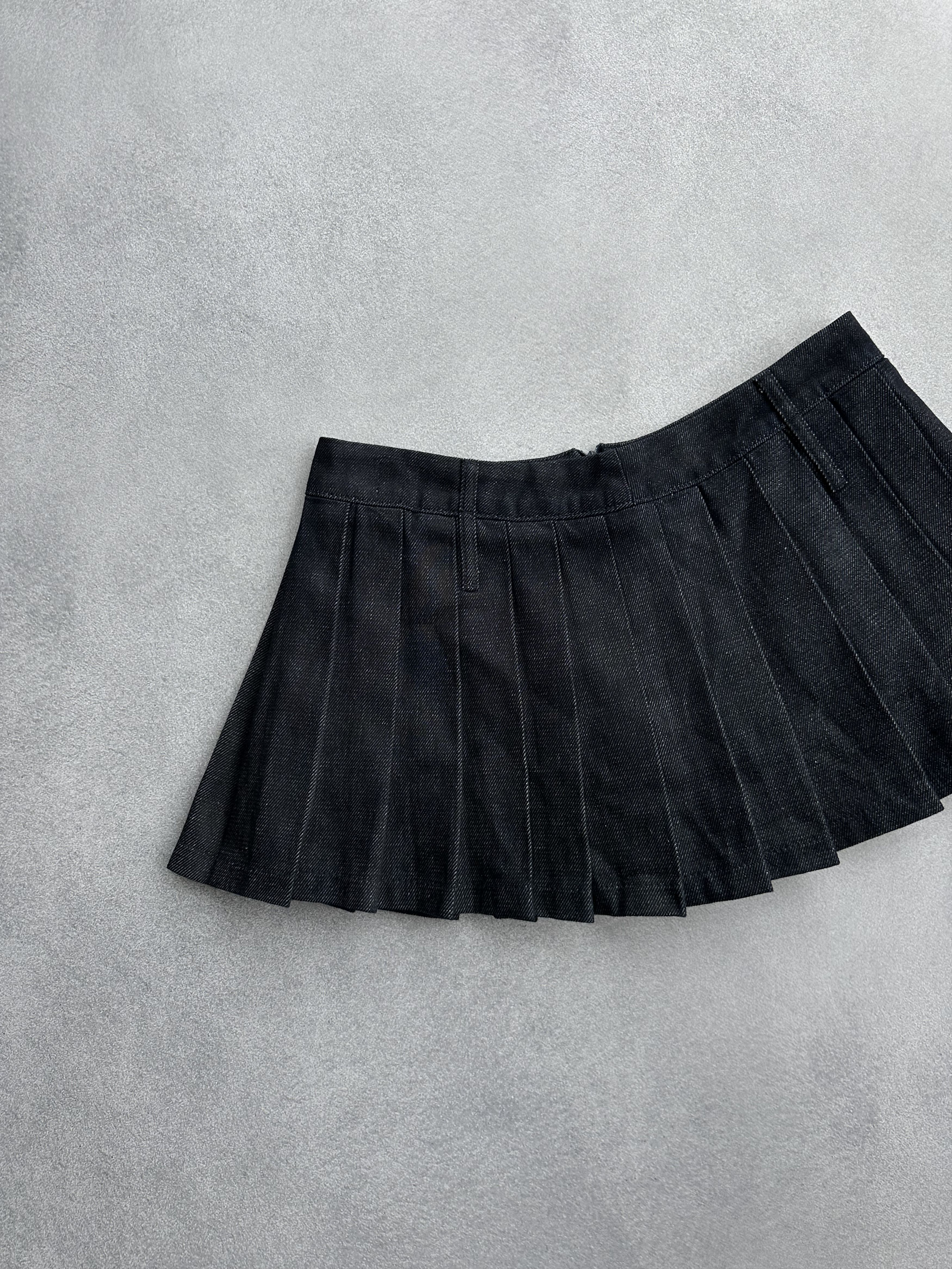 Japanese Brand × Vintage The Frankie Shop Woman Mini Navy Skirt Size 30" / US 8 / IT 44 - 3 Thumbnail