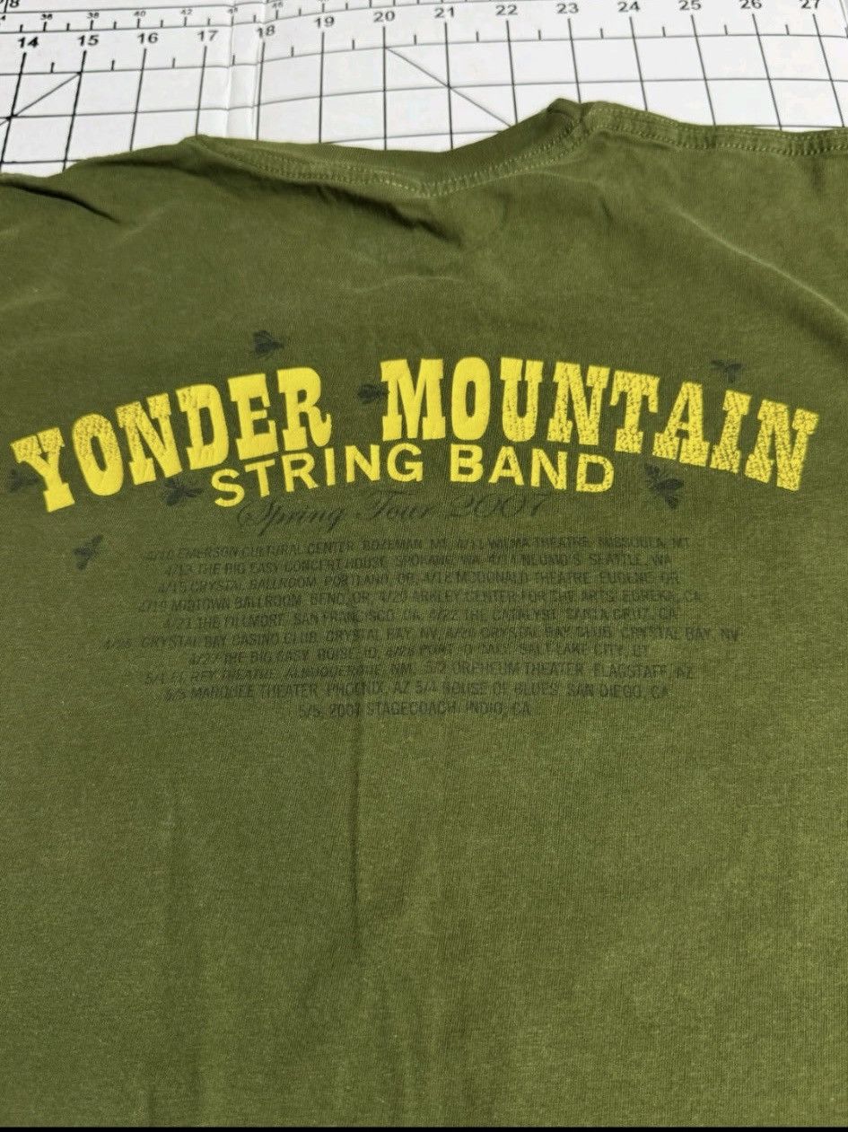 American Apparel Yonder Mountain String Band 2007 Concert T-shirt Size L Size US L / EU 52-54 / 3 - 3 Thumbnail