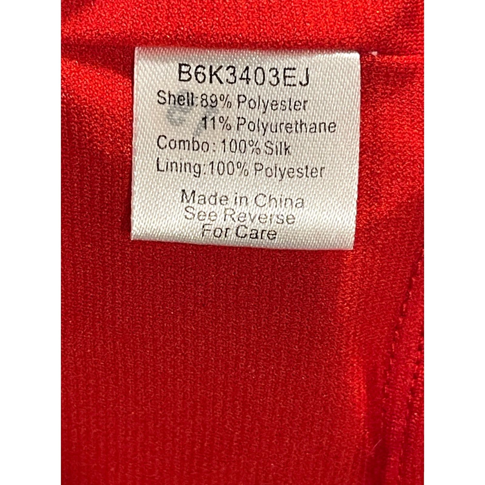 Parker Parker Black Label Red Maxi Gown dress size 4 Silk 100% Combo Women Regular Long Color Red Style Maxi Dress Length Long Size S / US 4 / IT 40 - 7 Thumbnail