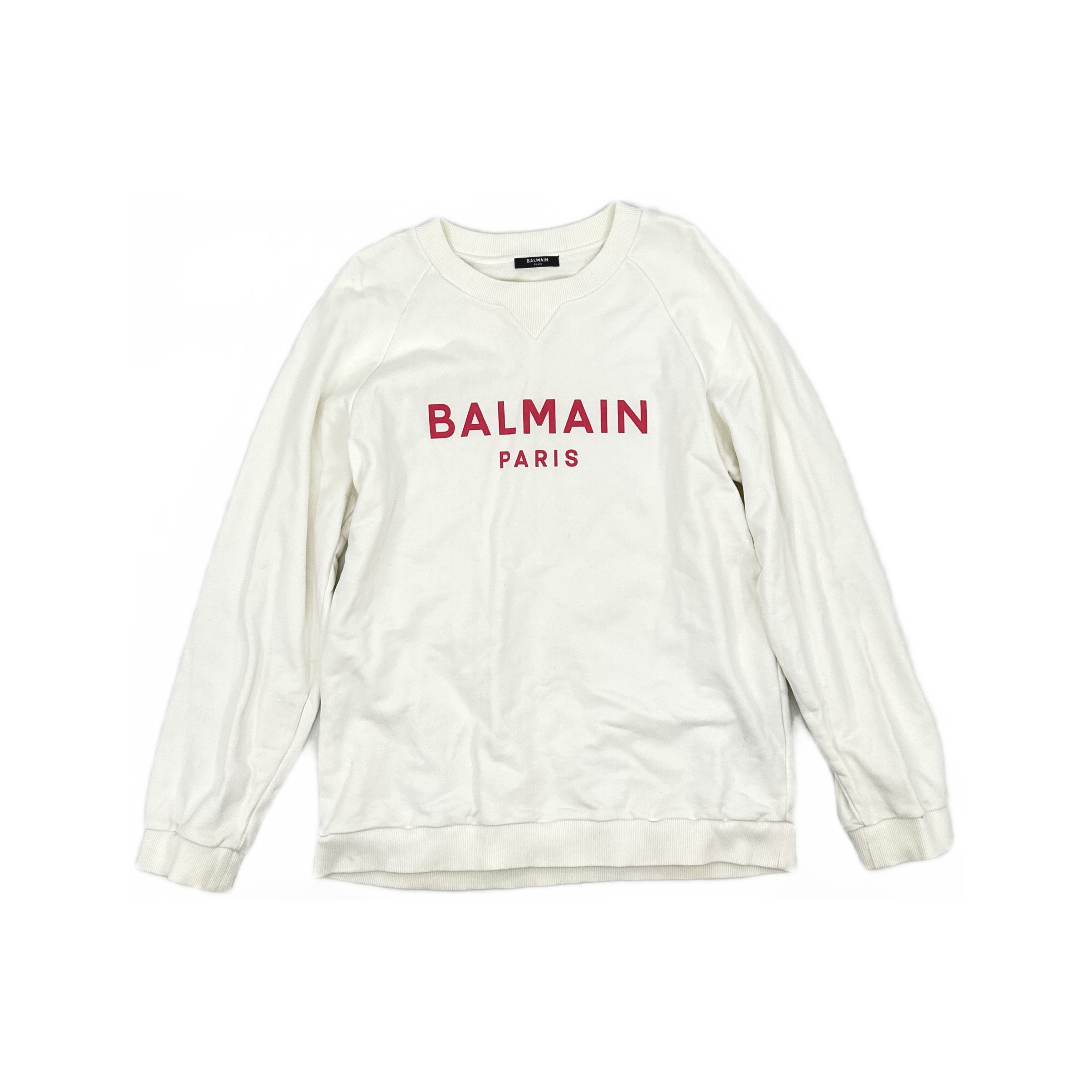 Balmain Balmain Paris Logo Sweatshirt Size XL Size XL / US 12-14 / IT 48-50 - 1 Thumbnail