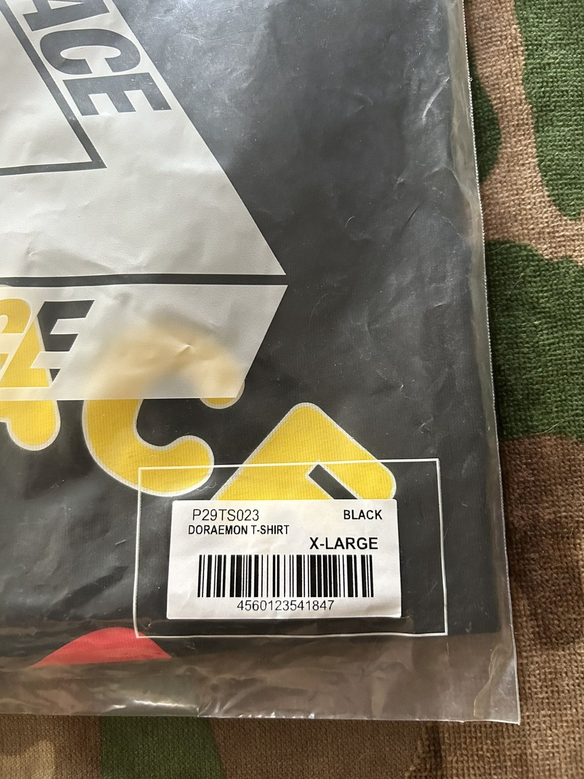 Palace Doraemon T-Shirt Black XL FW25