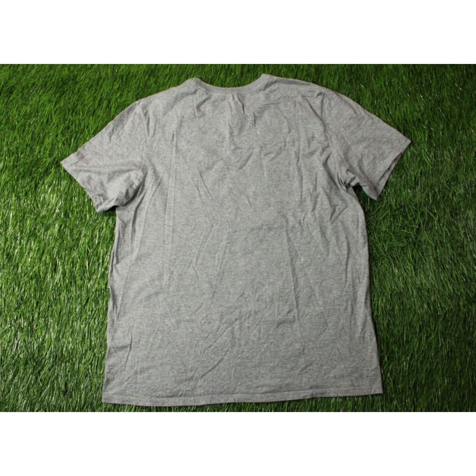 Nike Nike T-Shirt Shirt Men L Gray 2014 Jersey Short Sleeve Casual Large Regular Size T-Shirt Size US L / EU 52-54 / 3 - 8 Thumbnail