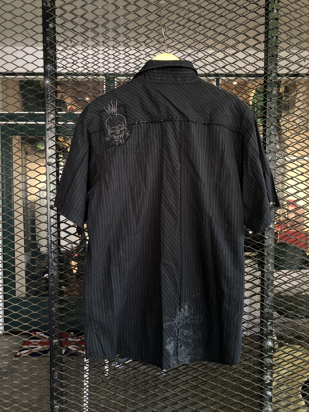 Japanese Brand JAPANESE BRAND INDIGO STAR BUTTON SHIRT SKULL LGBSTYLE Size US L / EU 52-54 / 3 - 4 Thumbnail