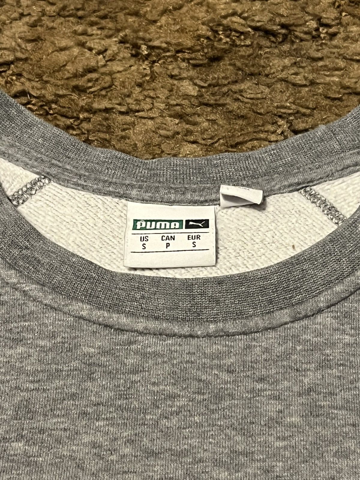 Puma Puma Small Logo Arm Pocket Crewneck Sweatshirt Grey Small Size US S / EU 44-46 / 1 - 5 Thumbnail