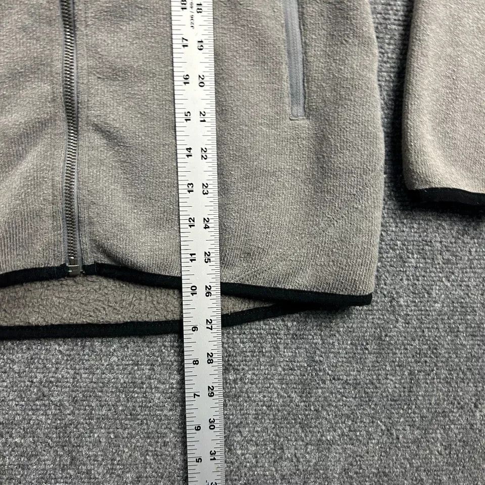 Orage Orage Jacket Womens Medium Gray Full Zip Hooded Fleece Size M / US 6-8 / IT 42-44 - 4 Thumbnail